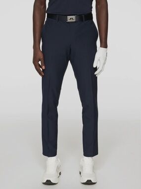 J. Lindeberg Men's Navy Blue Ellott Golf Pants Performance Size 34/34, NWT!